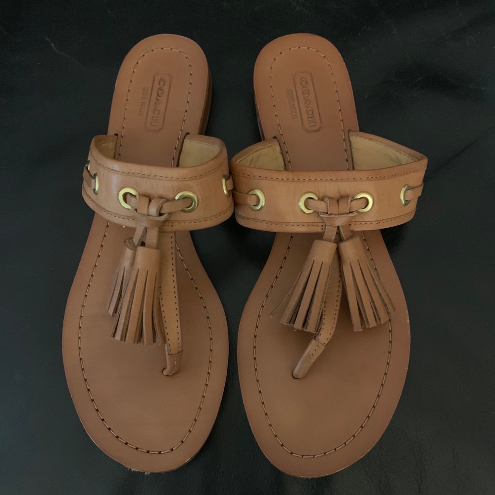 Coach sandals